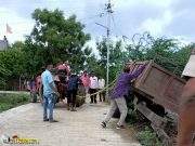 घाटंजी येथील तहसीलदारांनी महसुल पथकासह रेतीचा ट्रॅक्टर पकडला..!