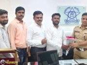 नांदेड सायबर पोलीस स्टेशनच्या मदतीने फसवणुक झालेले 80500 रुपये तक्रारदाराच्या बँक खात्यात परत