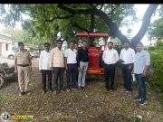चिखलवर्धा येथे महसुल विभागाने रेतीचा ट्रक्टर पकडला..!
