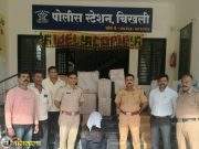 चिखली पोलिसांनी पकडला गुटख्याच्या साठा ,