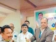 आयुष भारत डॉक्टर असो.जिल्हाध्यक्ष पदी डॉ. विवेक चौधरी यांची निवड