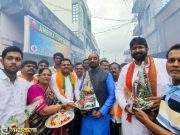 घाटंजी येथे भारतीय जनता पक्षातर्फे घर चलो अभियान..!