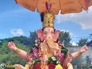 यवतमाल का राजा चे भव्य दिव्य शोभा यात्रेने आगमन जल जीवालयात श्री ची स्थापना