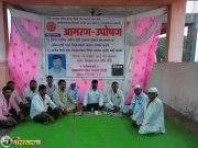 स्वाभिमानीचे दिव्यांग असलेले समाधान बंगाळे यांचे शिंदी गावातील अवैध दारू बंद करण्यासाठी आमरण उपोषण सुरू !