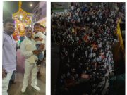 हनुमान जयंती उत्सव ज्युलुस मे व्हिसल ब्लोअर रजनीकांत डालूरामजी बोरेले इनका सत्कार – अक्षय पीपलवा