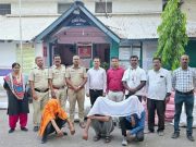 पोलिसांनी लाखोंचा गुटखा पकडला ,