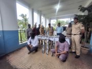 यवतमाळ पोलिसाची यशस्वी कारवाई : दोन आरोपी अटकेत, १२.०८ लाखांचा अवैध शस्त्रसाठा जप्त