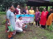 नाना – नानी पार्क मध्ये वृक्षारोपण संपन्न…!