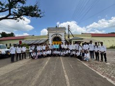 शिवाजी महाविद्यालयाच्या पत्रकारिता विद्यार्थ्यांचा अमरावती मध्यवर्ती कारागृह येथे अभ्यासदौरा