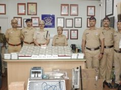 नकली नोटांच्या कारखान्या वर पोलिसांची धाड़ एक कोटीच्यां नकली नोटा जप्त ,