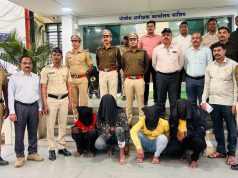 दरोडा टाकुन अपहरण करणारे आरोपी पोलिसांच्या जाळ्यात
