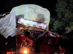 चिखली-मेहकर रस्त्यावर भीषण अपघात; ट्रक ची आयशरला जोरदार धडक!