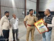 कृष्णा पुसनाके,कॉम्रेड सचिन मनवर व प्रा.पंढरी पाठे यांनी दखल घेताच बोगस खवा-पेढा फॅक्टरी तात्काळ सील