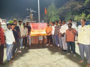 वणी येथे पुलवामा हल्ल्यातील शहीद जवानांना भावपूर्ण श्रद्धांजली…!