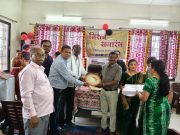 ग्रामीण रुग्णालय कळंब येथे श्री महेश शिंदे यांचा सेवानिवृत्ती सत्कार