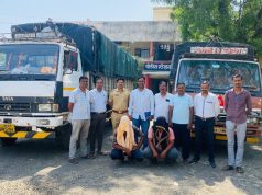 स्थानिक गुन्हे शाखा, वाशिम यांची गोवंशाची अवैधरित्या वाहतुक करणाऱ्या इसमांवर धडक कारवाई