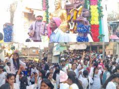 साखरखेर्डा येथे महामानव भारतरत्न डॉ. बाबासाहेब आंबेडकर यांची जयंती मोठ्या उत्साहात साजरी ,