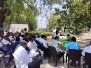 बाभुळगाव येथे शांतता समितीची बैठक…