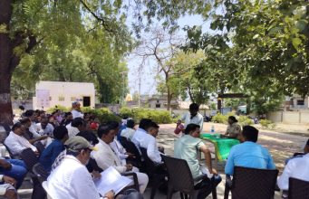 बाभुळगाव येथे शांतता समितीची बैठक…
